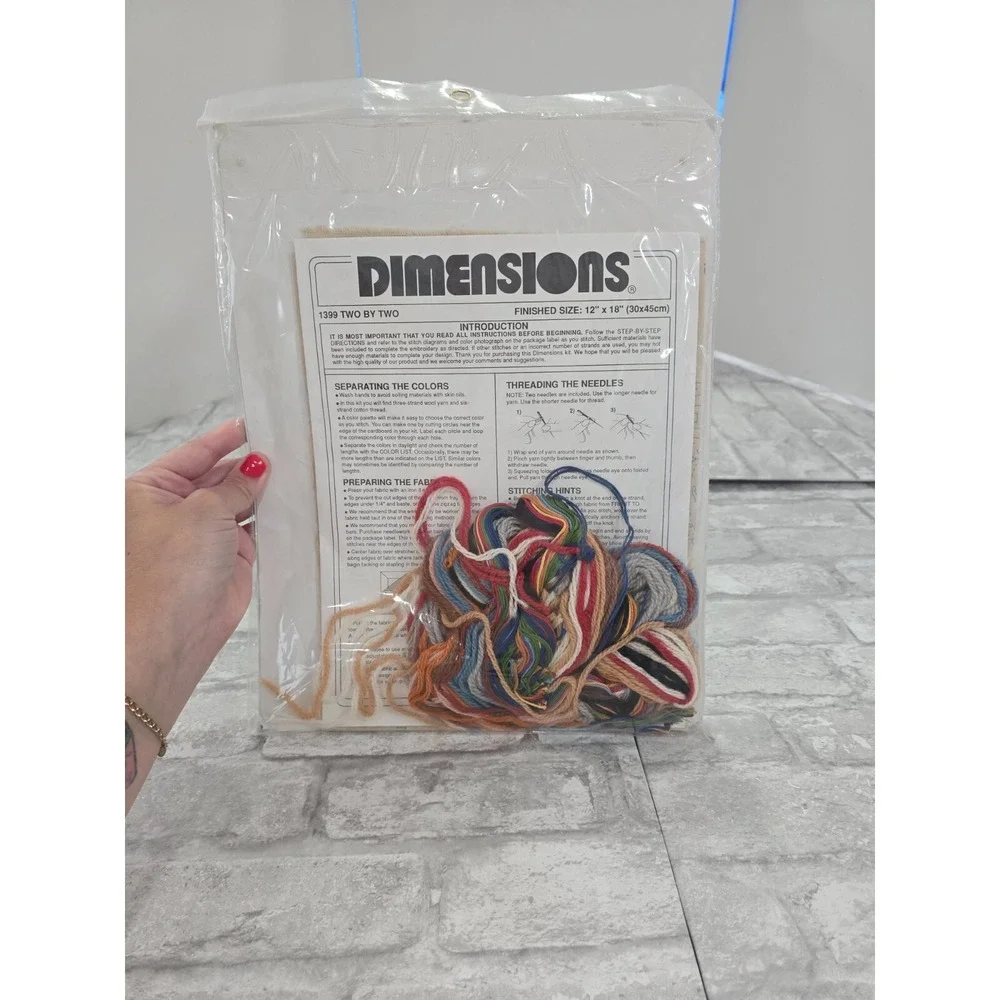 The Animals Came‎ Two By Two Dimensions Cross Stitch 11